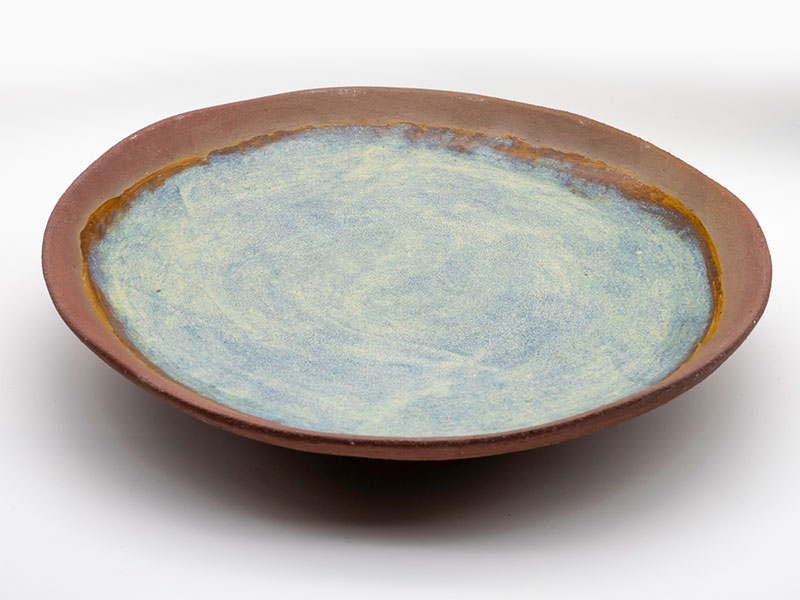 Ceramic Plate - Copper Spirit