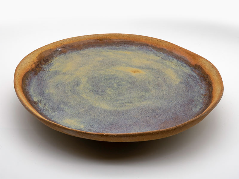 Ceramic Plate - Tortilla Flint
